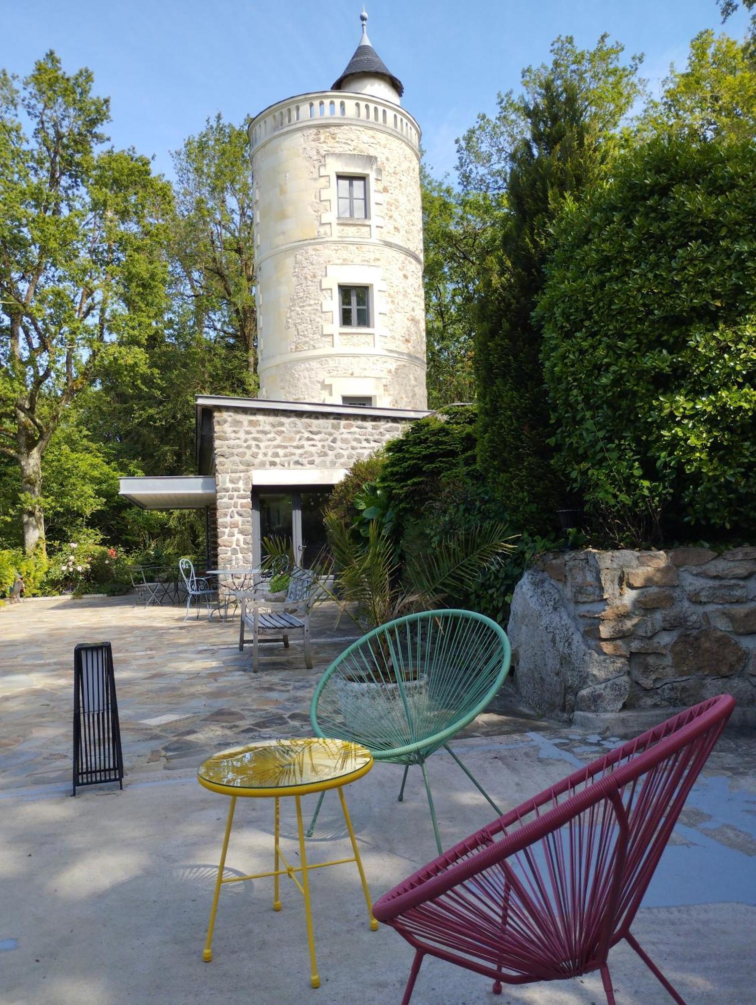 Chambres D'Hotes La Tour De Bellevue ソミュール エクステリア 写真