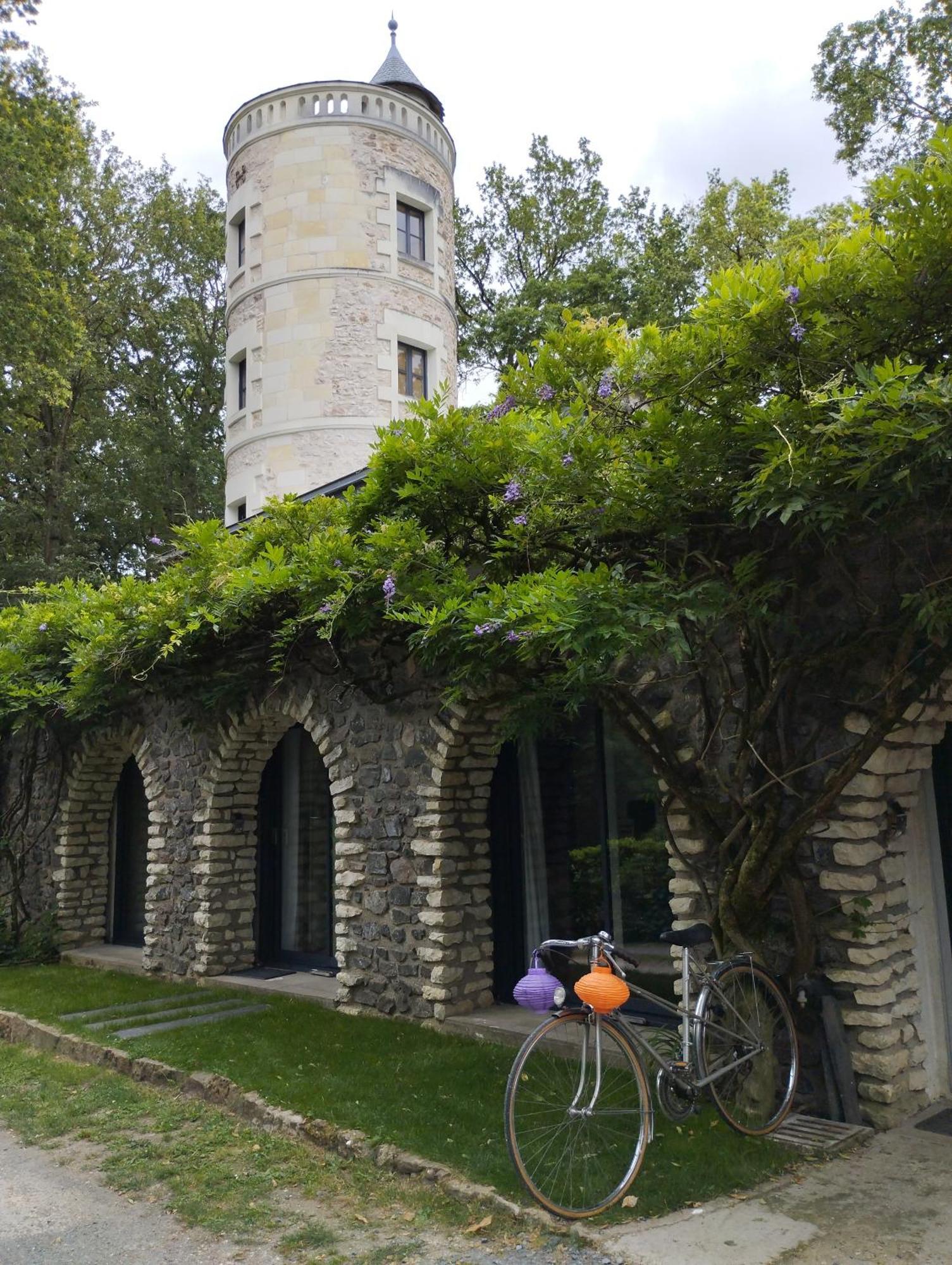 Chambres D'Hotes La Tour De Bellevue ソミュール エクステリア 写真