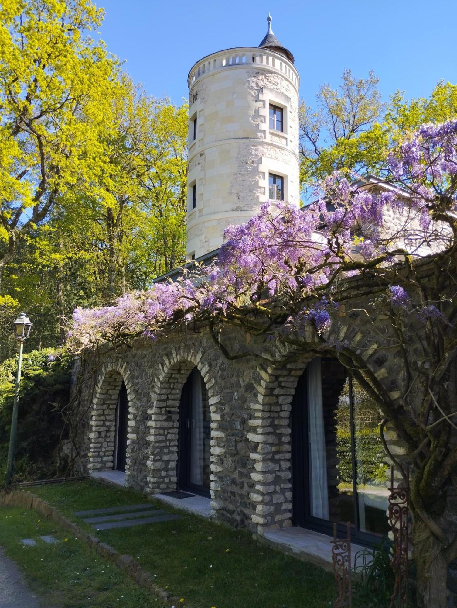 Chambres D'Hotes La Tour De Bellevue ソミュール エクステリア 写真